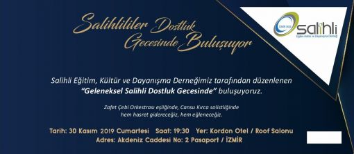  Salihli Eğitim Kültür ve Dayanışma Derneği İzmir